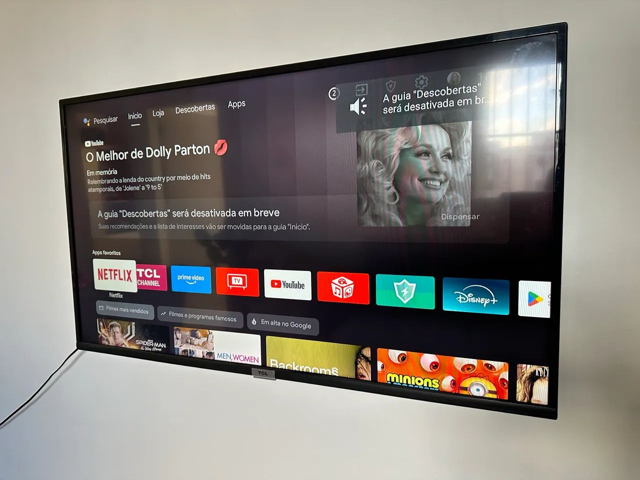 TCL 42" Smart TV com Android TV