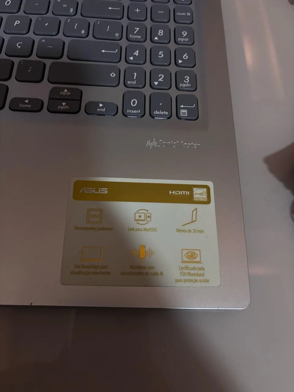 Notebook ASUS VivoBook/ASUS com SonicMaster - Foto 3