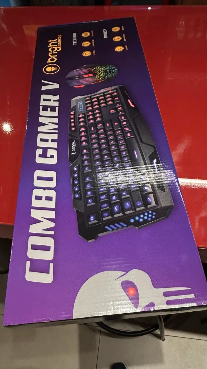 Kit Mouse e Teclado Gamer  - Foto 4