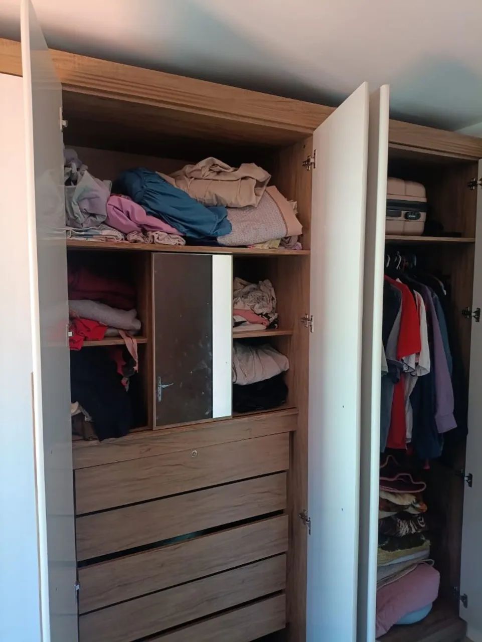 Guarda roupa novo em mdf - Foto 2