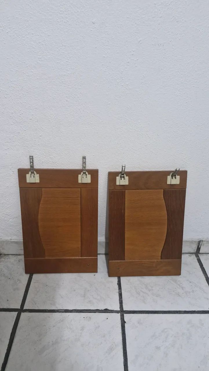 Portas de Armário Amadeiradas - 5 Peças
