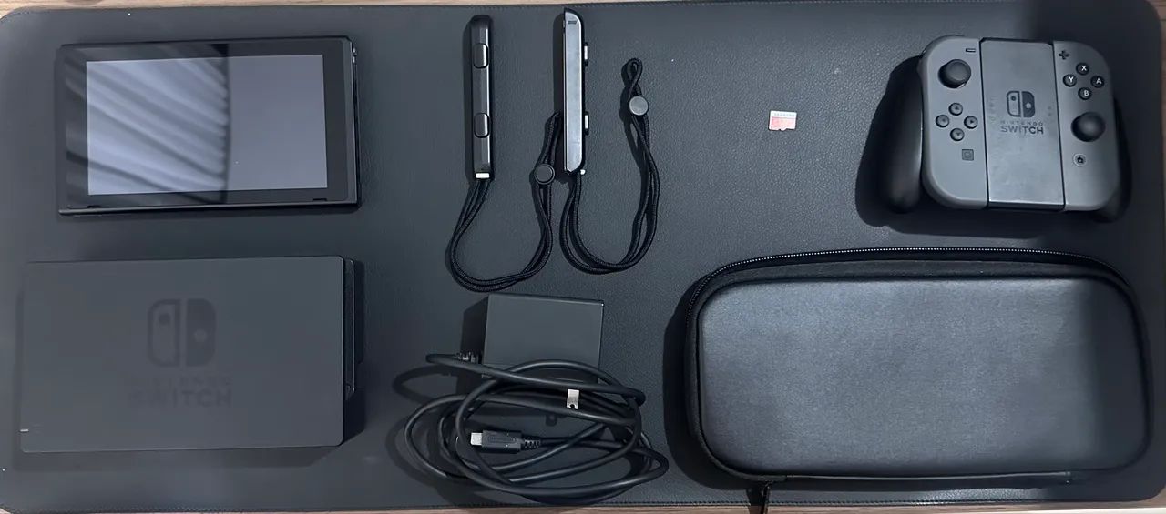 Nintendo Switch Completo + MicroSD Samsung 128GB + Case - Consoles de ...