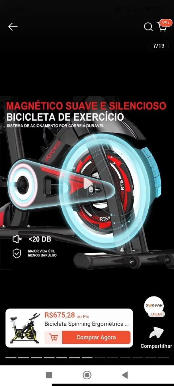 Bicicleta ergométrica  - Foto 3