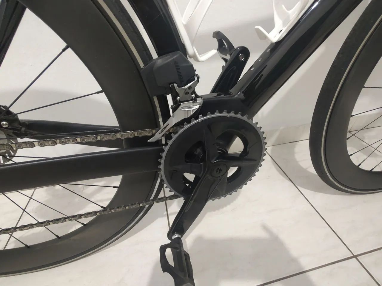 Speed Twitter T8 SRAM RIVAL ELETRÔNICO . Toda em Carbono  - Foto 3
