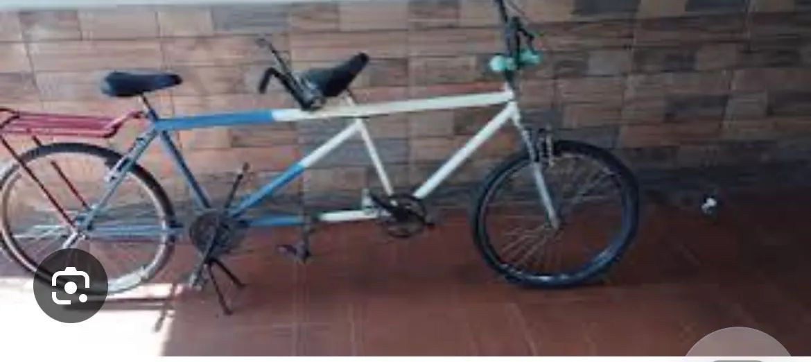 Bicicleta dupla para andar com cegos  - Foto 2