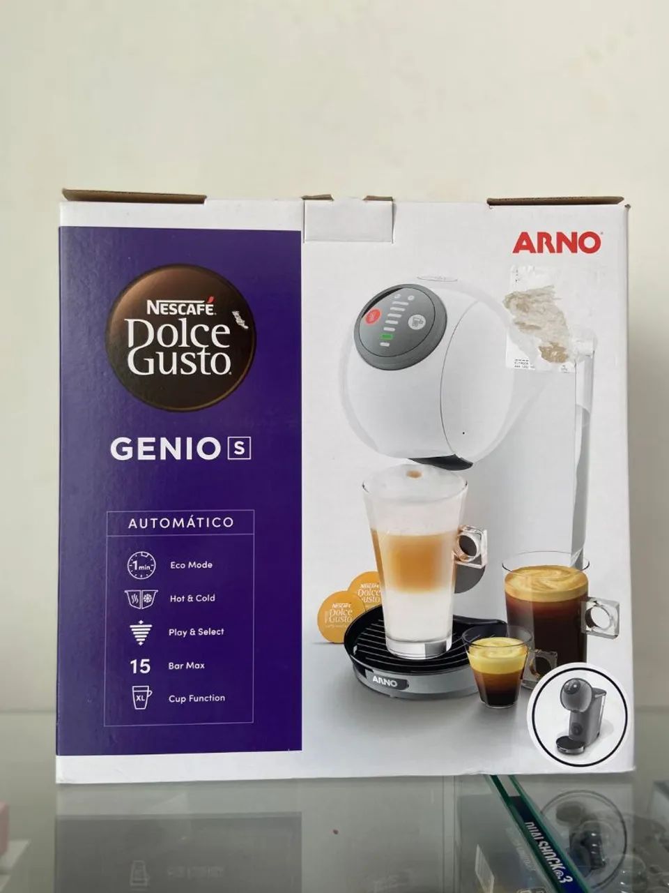 CAFETEIRA AUTOMÁTICA ARNO NESCAFÉ DOLCE GUSTO GÊNIO S - Foto 4