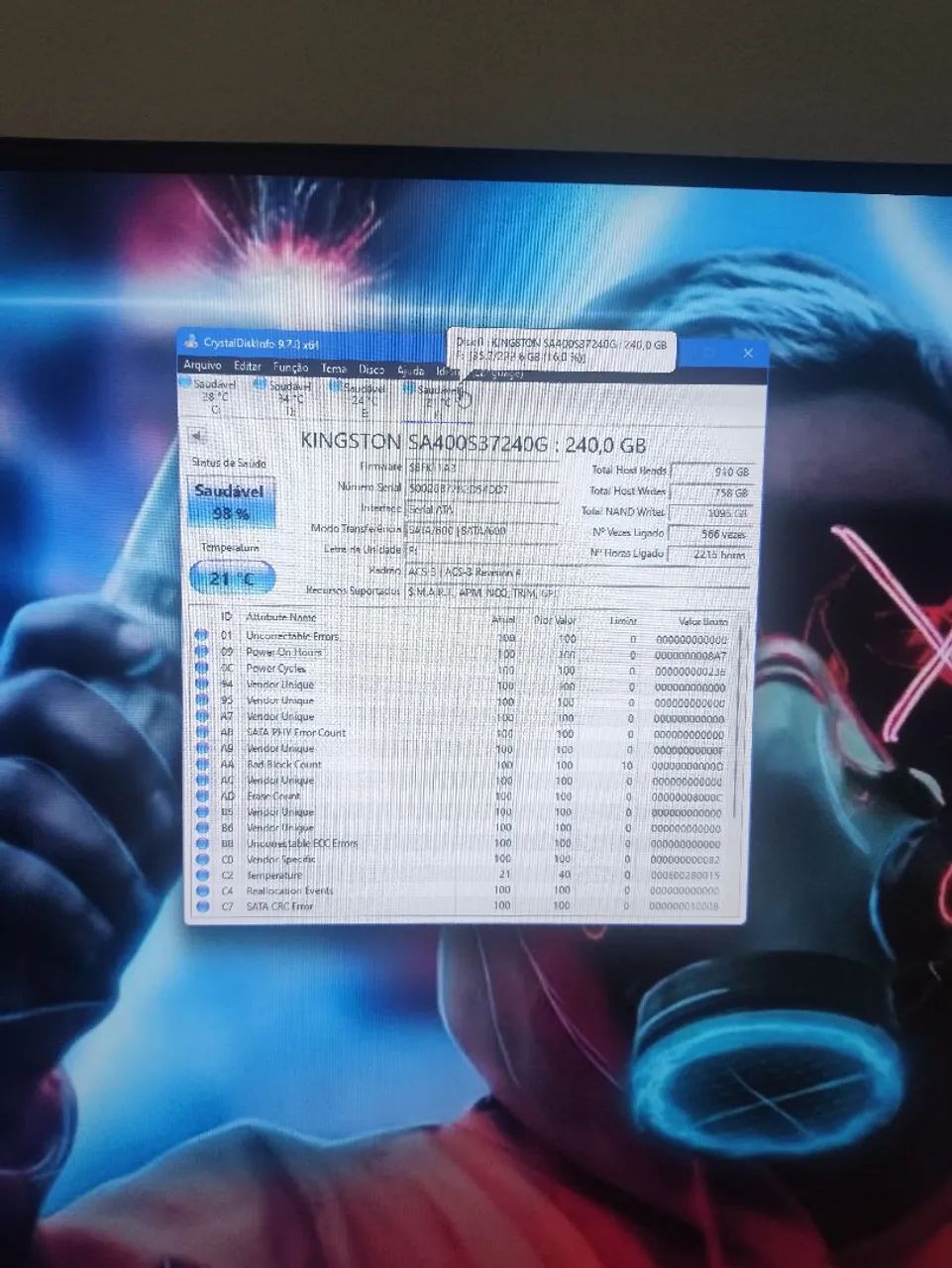 5 SSD KINGSTON 240GB CADA - Foto 5