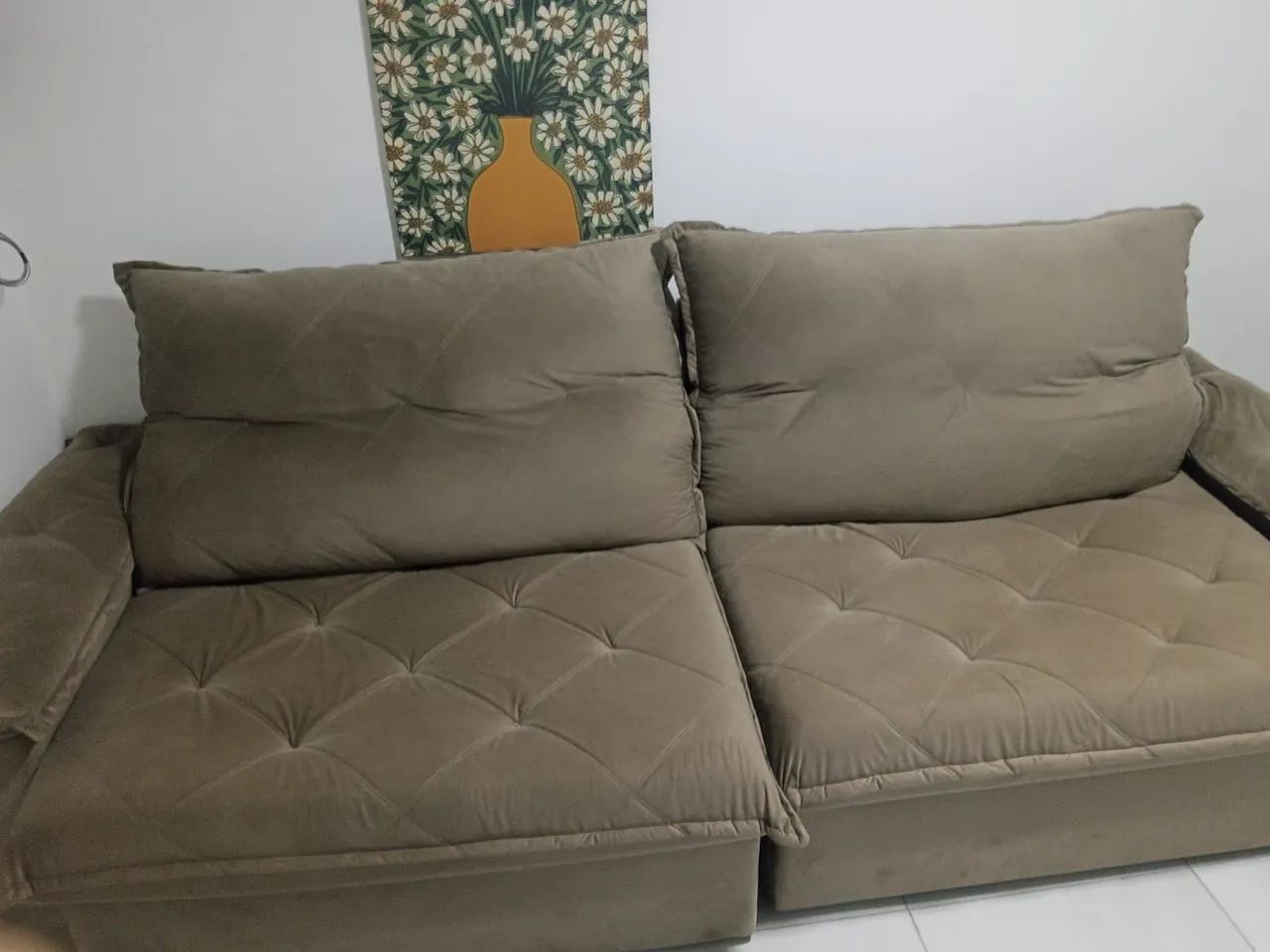 Sofá retrátil 3m - Foto 2