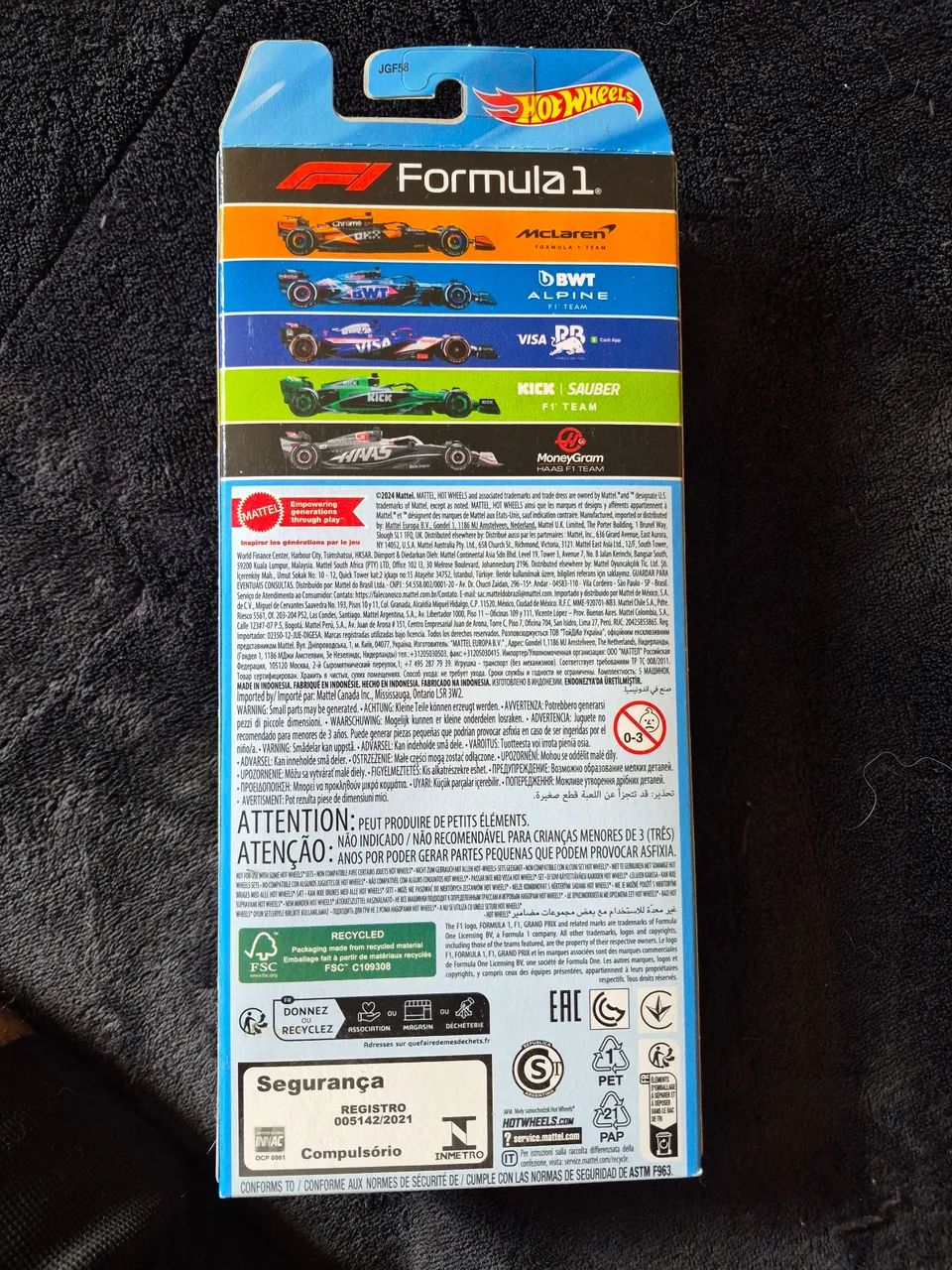 Pack formula 1 hotwheels - Foto 2