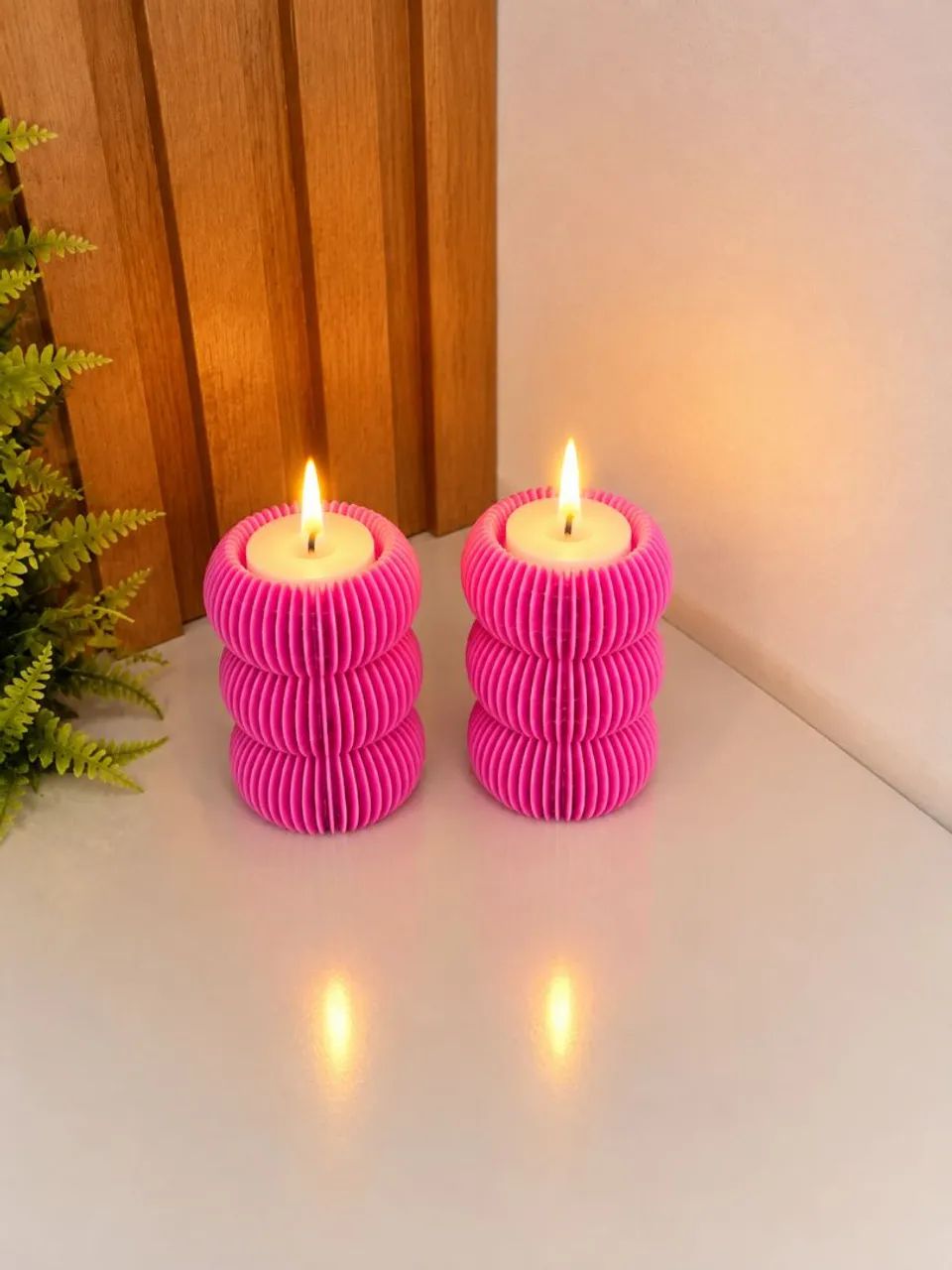 Jogo de porta velas  - Foto 3