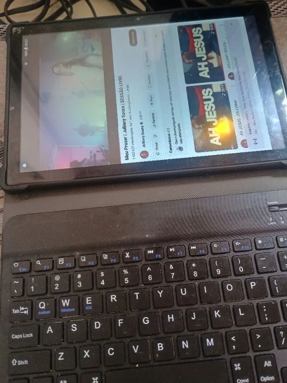 Tablet 10 polegadas marca easytech semi novo - Foto 3