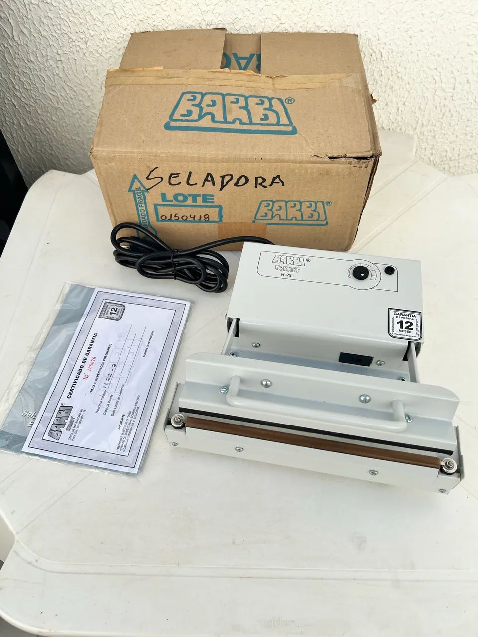 Seladora Barbi Hermet H-22 Profissional - Com Caixa e Manual - Foto 4
