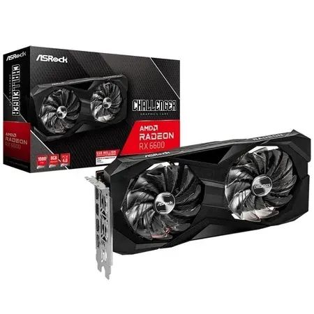 Kit Upgrade Gamer: Ryzen 5 5500 + RX 6600 8GB + Periféricos Redragon (Combo Completo)