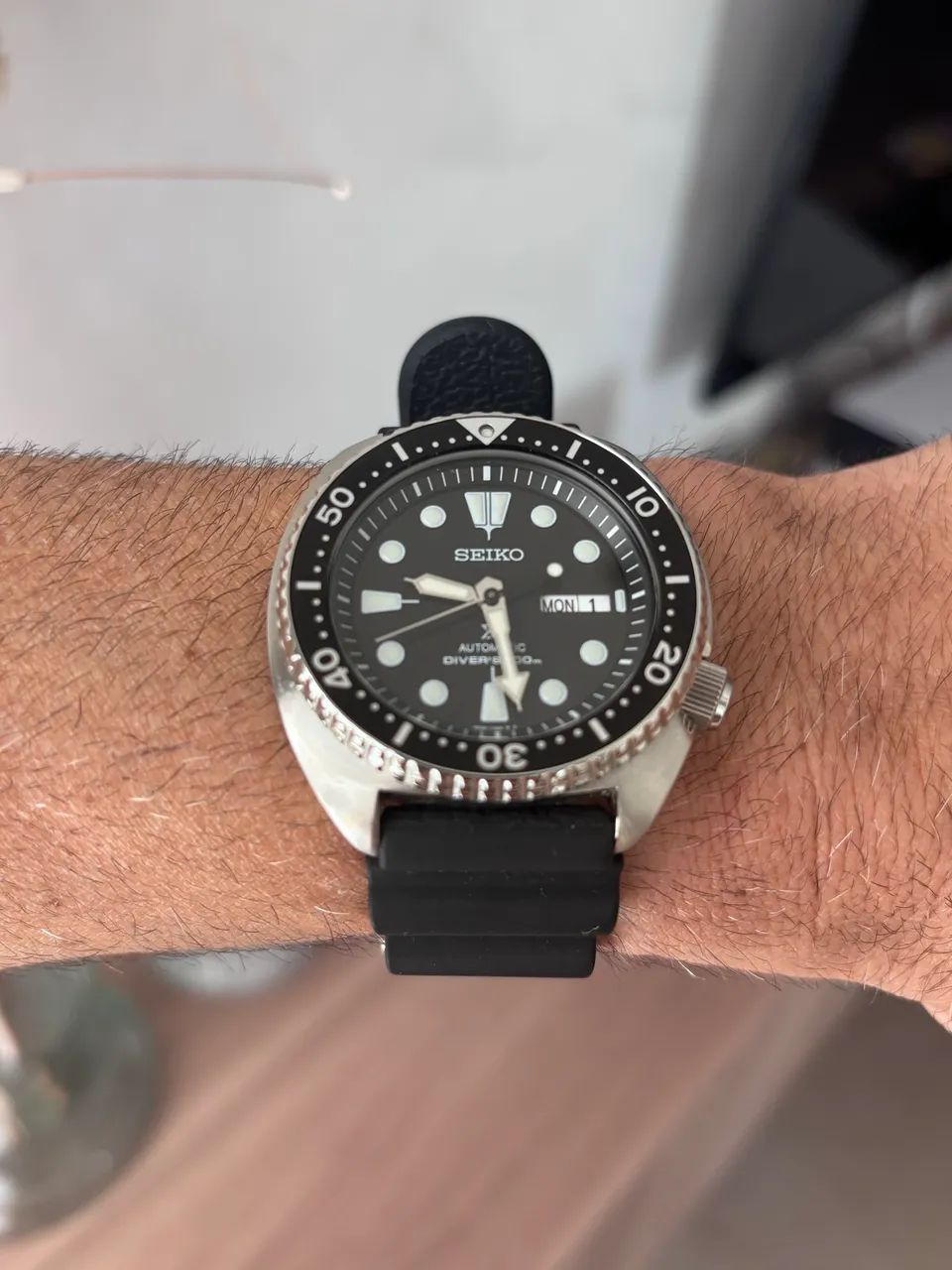 Relogio Seiko Prospex Turtle SRPE93K1 Automático