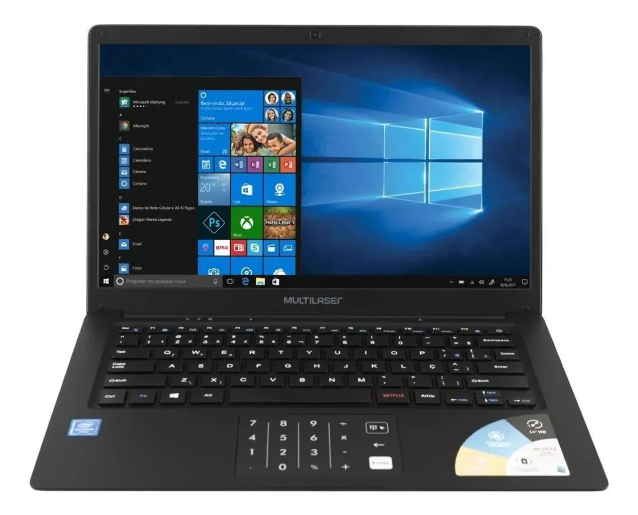 Notebook Multi Legacy Book Pc 260 Intel Multilaser  - Foto 2