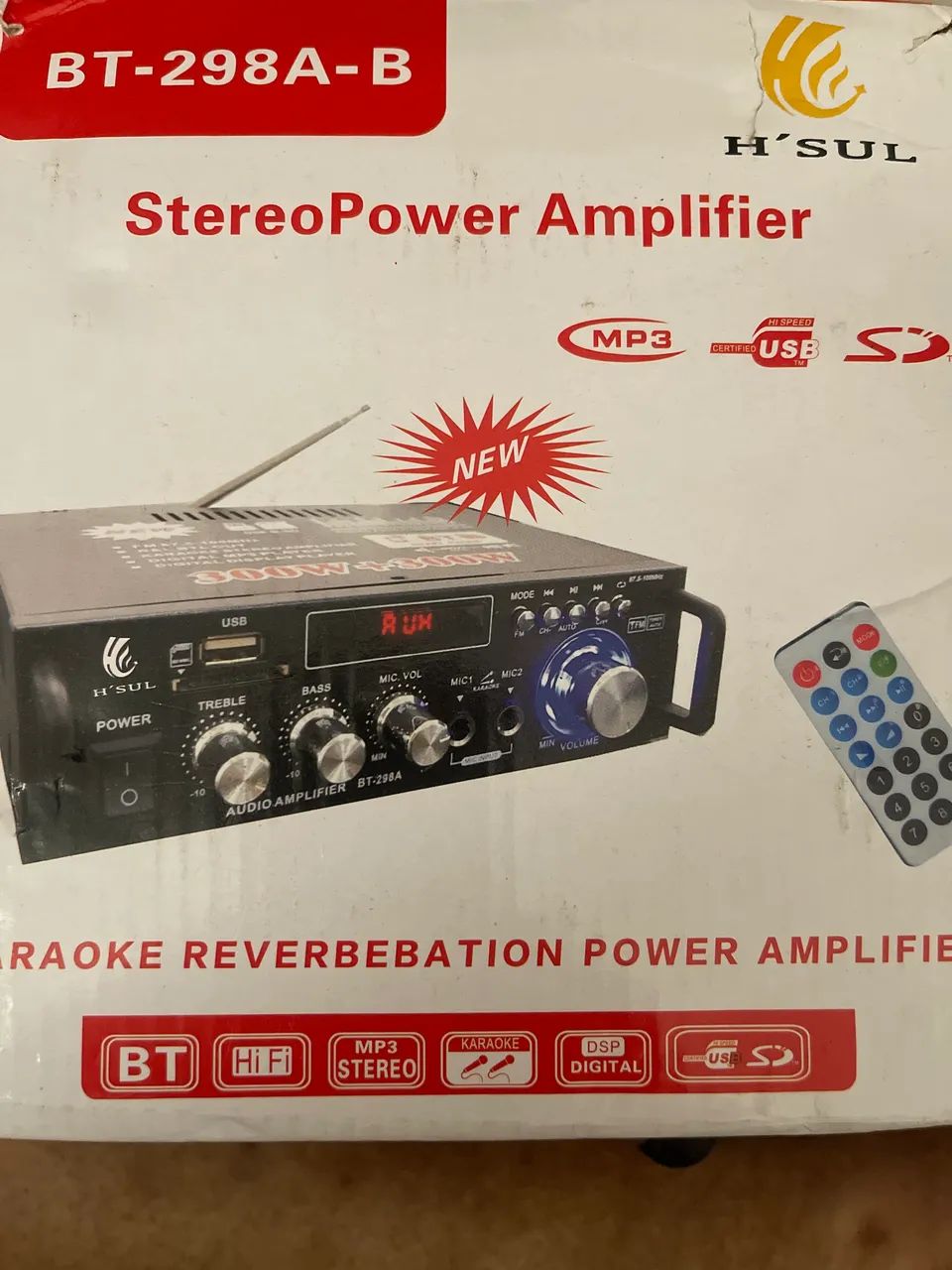 Amplificador de som 