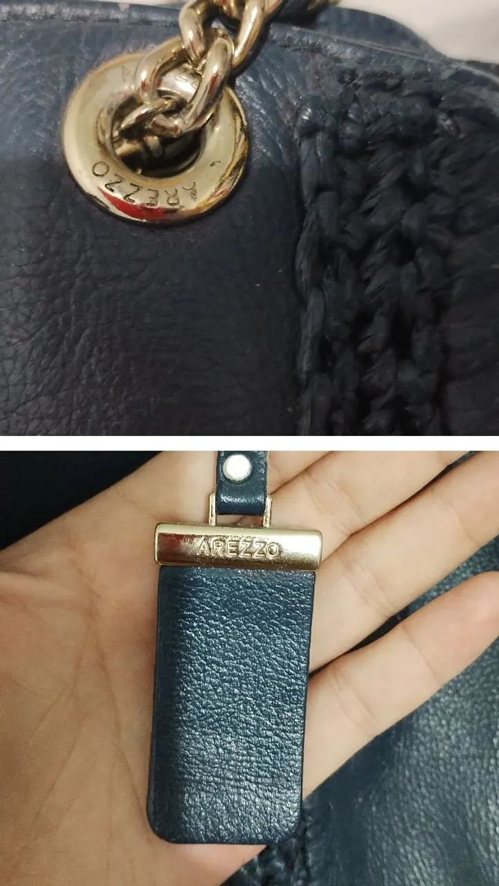 Bolsa de Couro Arezzo  - Foto 4
