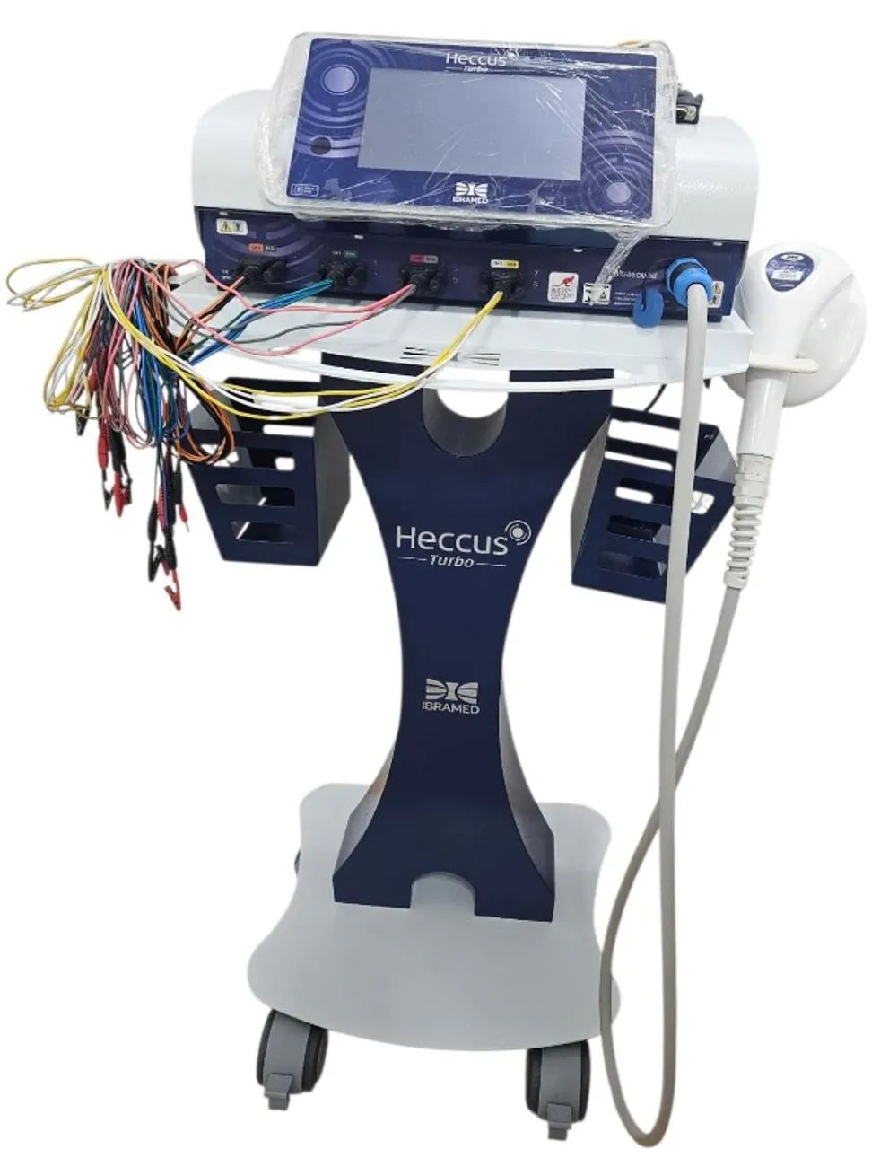 Heccus Turbo Ibramed - Ultrassom e Correntes (Completo + Rack Original) - Foto 3