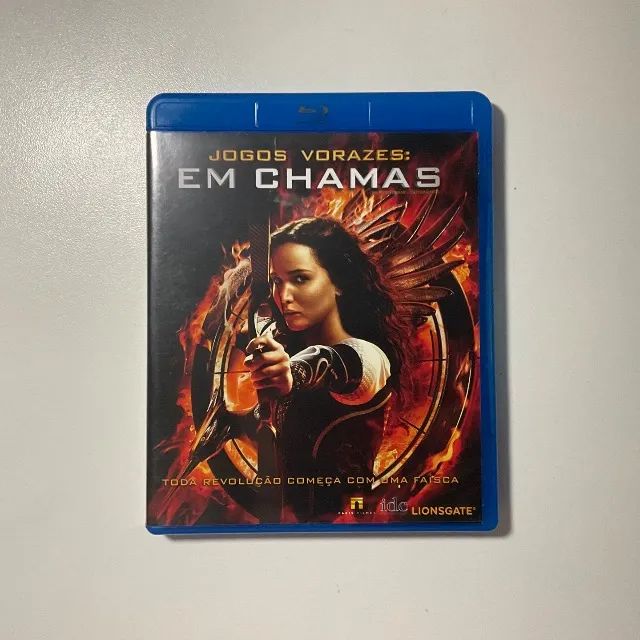 Coleção DVDs e Blu-Ray Jogos Vorazes + Em Chamas - Foto 3