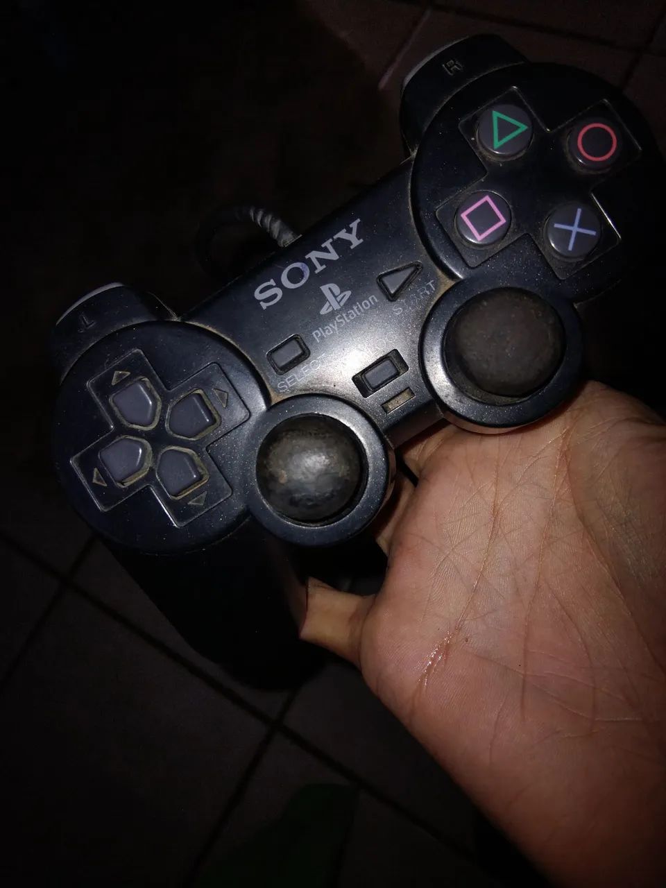 Controle original ps2 dualshock 2  - Foto 4