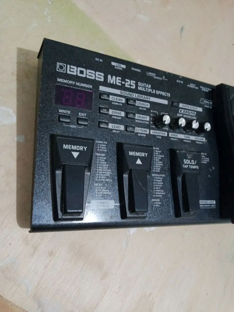 PEDALEIRA BOSS ME-25 - Foto 2