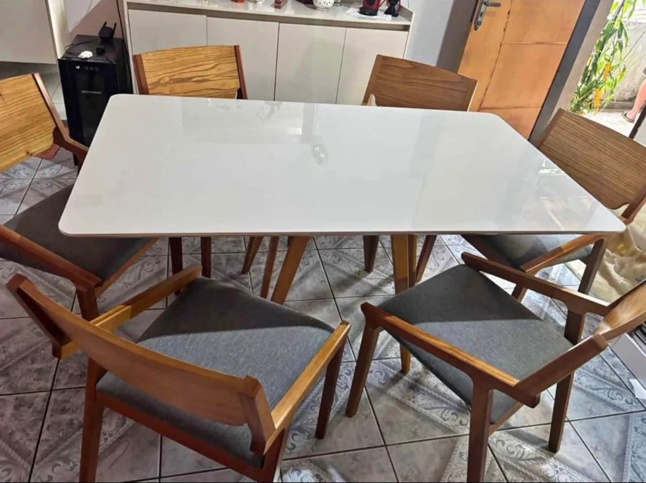 Mesa Sala de Jantar com 6 cadeiras - Foto 2