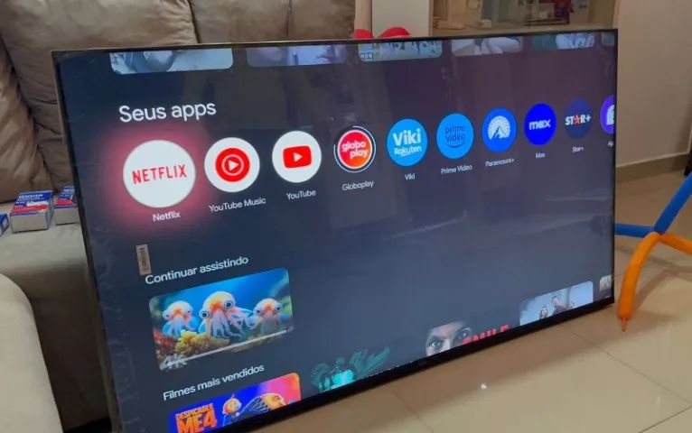 TV SMART TCL 65 POLEGADAS 4K BORDA INFINITA GOOGLE TV  - Foto 3
