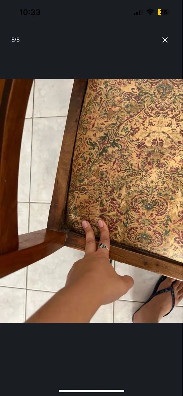 Mesa de madeira 