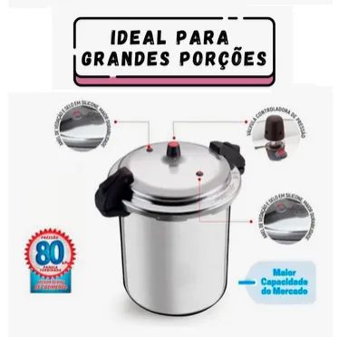 Panela Pressão Nacional 24 Litros Inmetro  - Foto 2