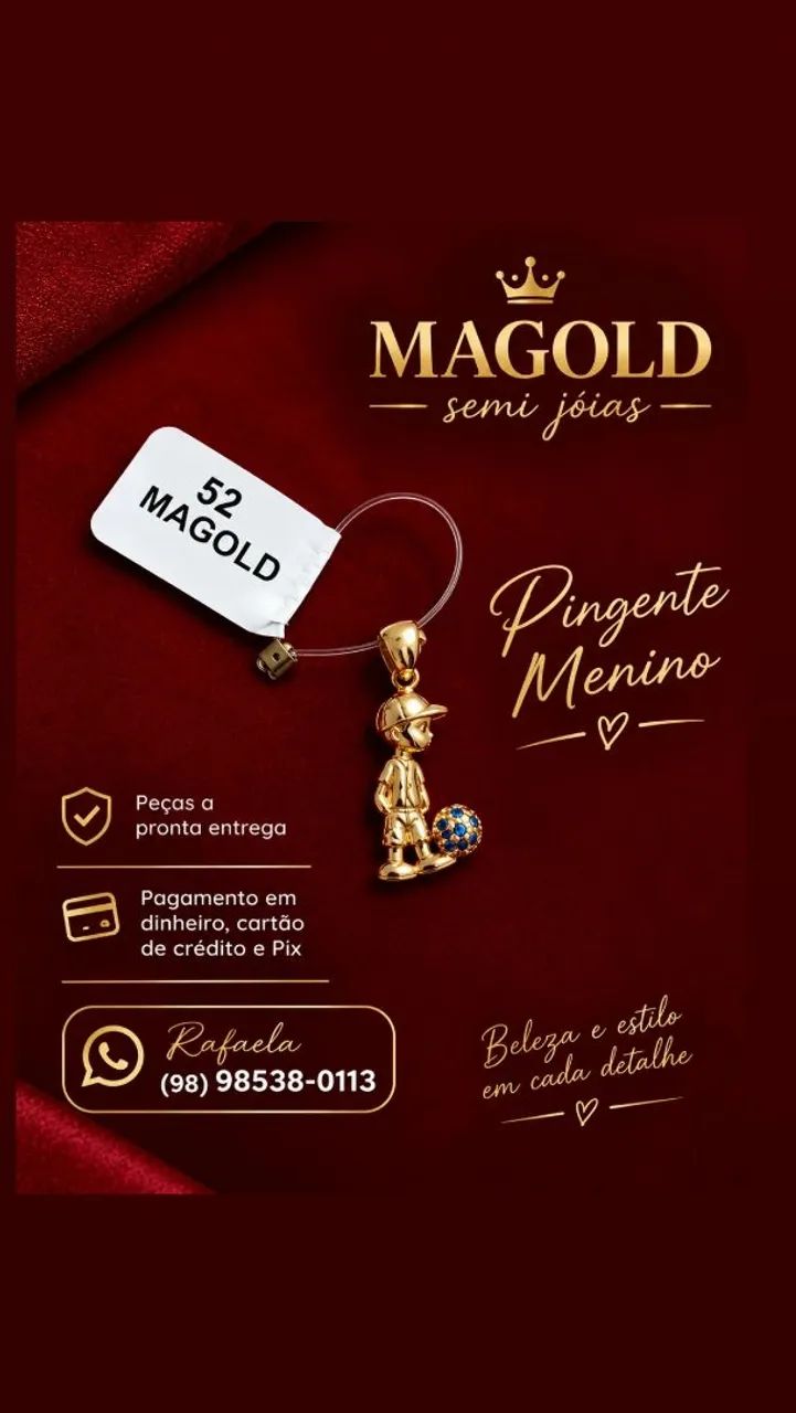 Pingente menino 