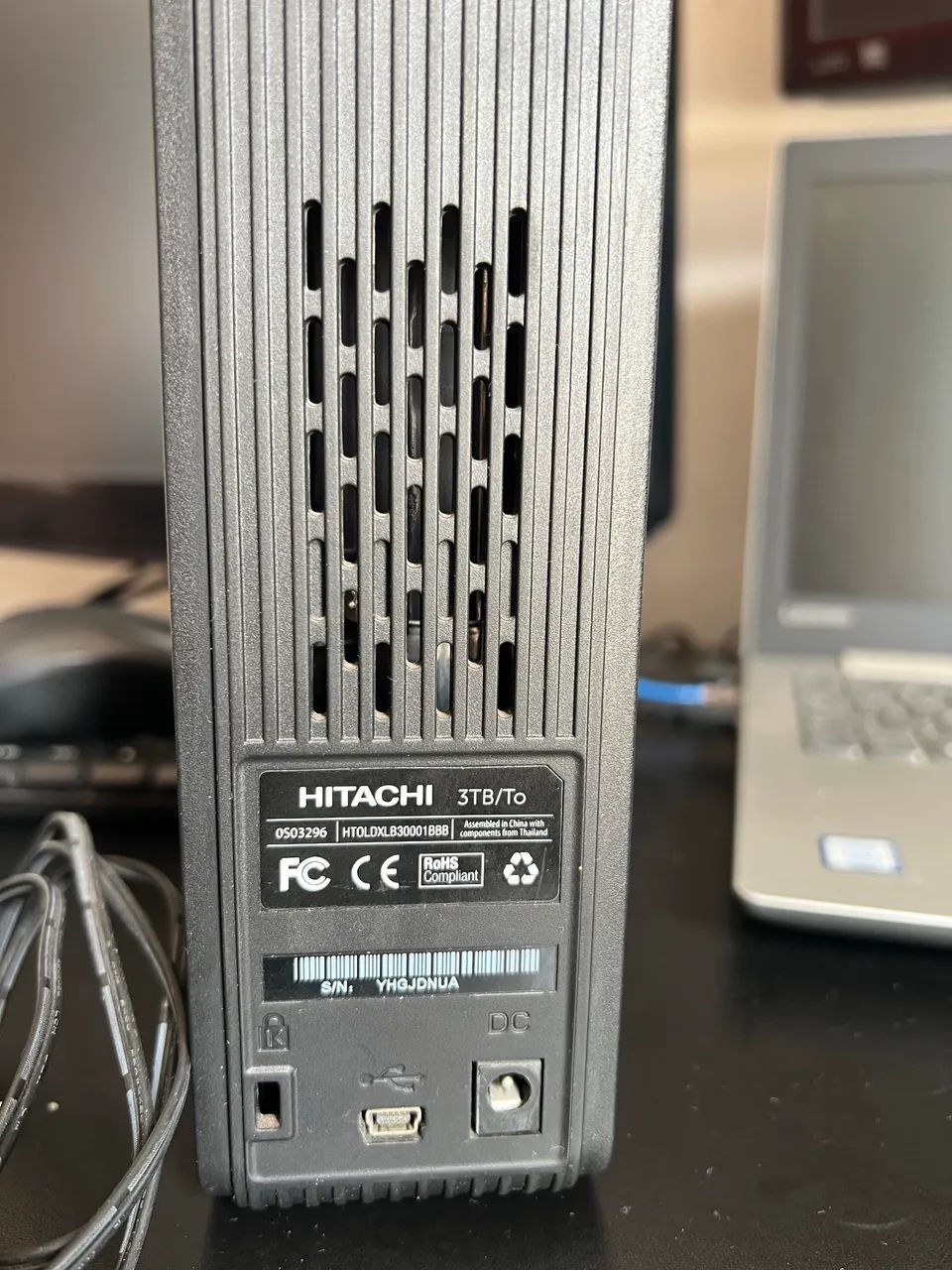 Hd externo 3 TB Hitachi 3,5 com fonte - Foto 5