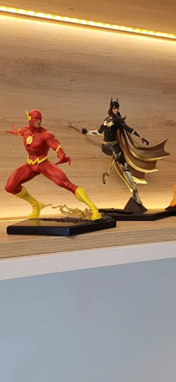 The Flash Art Scale 1/10 - Iron Studios - Dc Comics Serie #3 IVAN REIS ( CAIXA ARTE)  - Foto 2