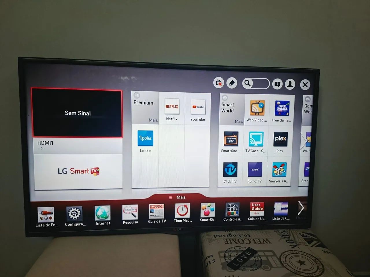 Smart TV LG de 42 polegadas - Foto 4