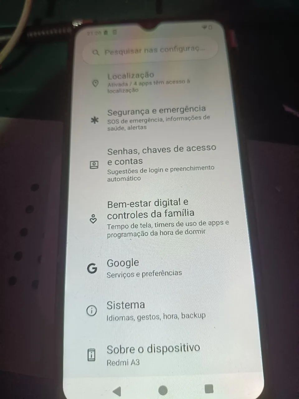 Redimi A3 revisado com tela nova pronto para uso aceito proposta  - Foto 3