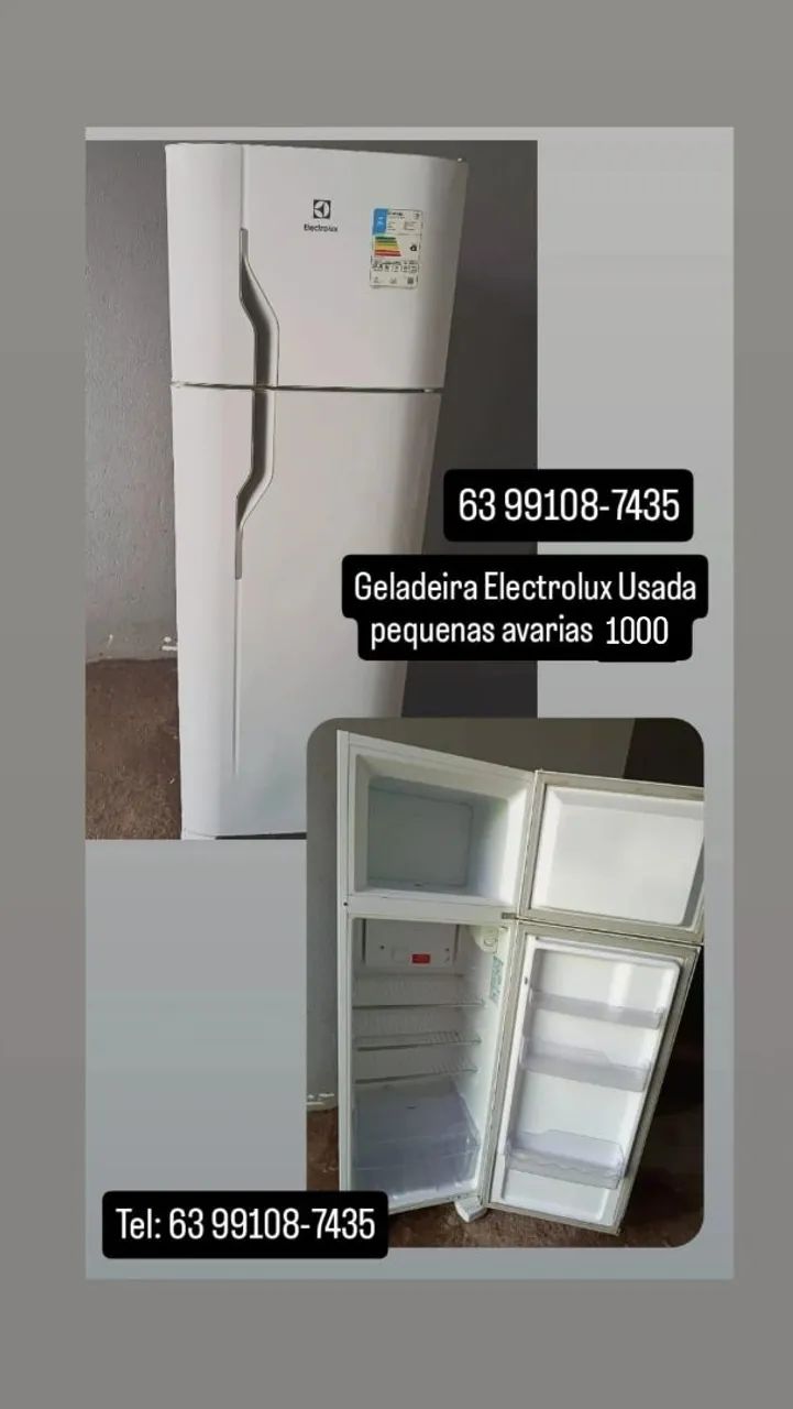 Vendo geladeira Electrolux 