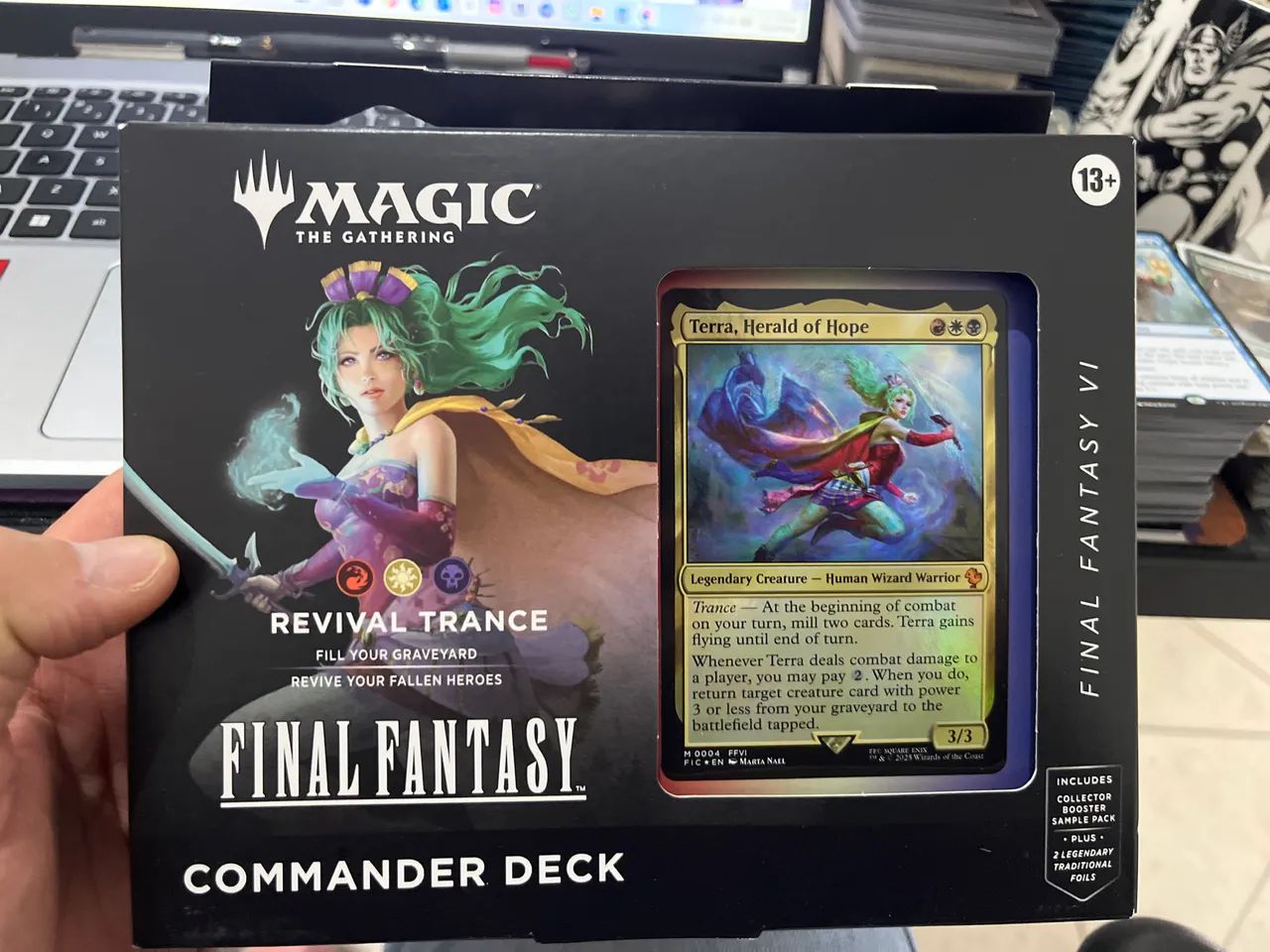 Commander Deck Final Fantasy Revival Trance - Lacrado