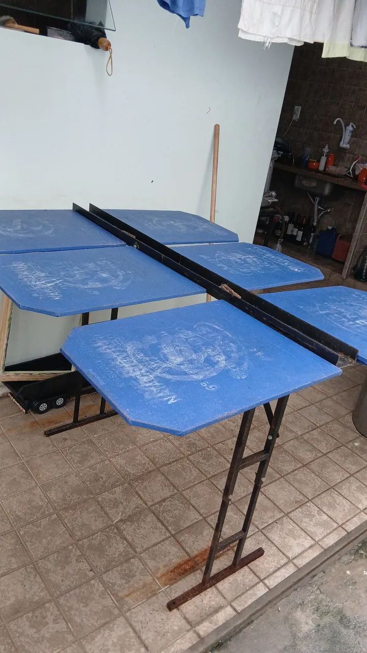 6 berços de serigrafia R$800