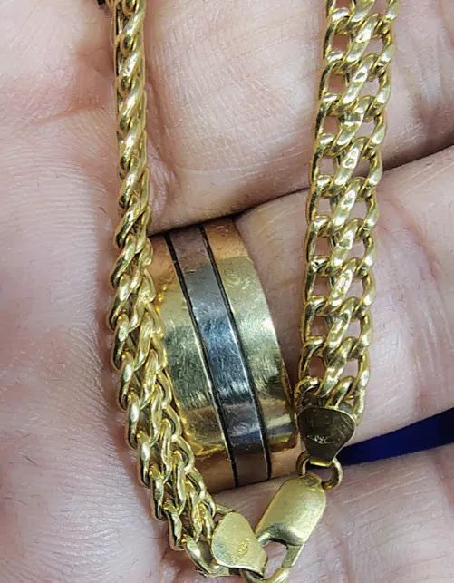 Pulseira Esteira Lacracia Moderna Ouro 18 Kilates Peso 5.13 Gramas 19 Cm 6 mm - Foto 2