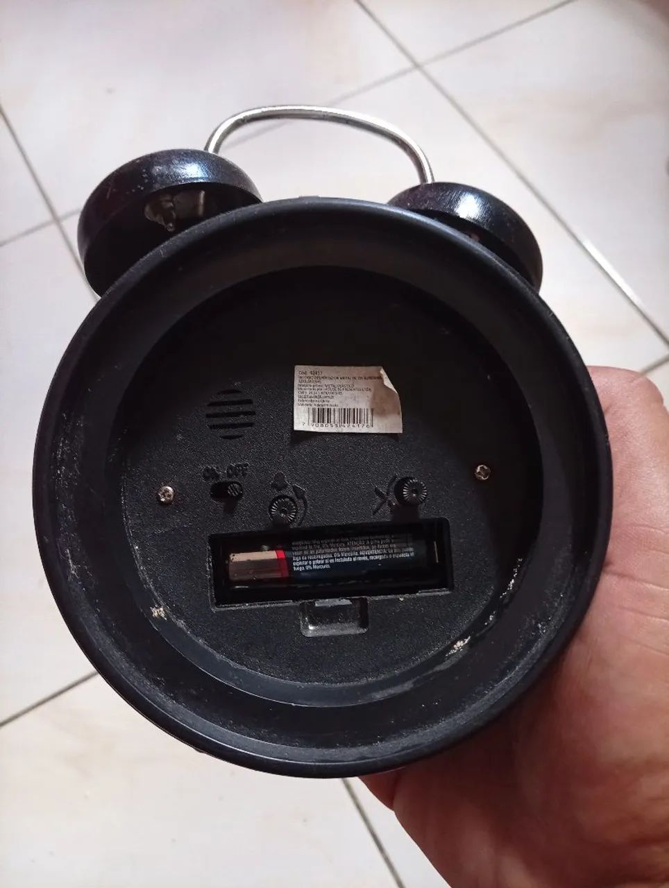 Relógio antigo com despertador - Foto 3