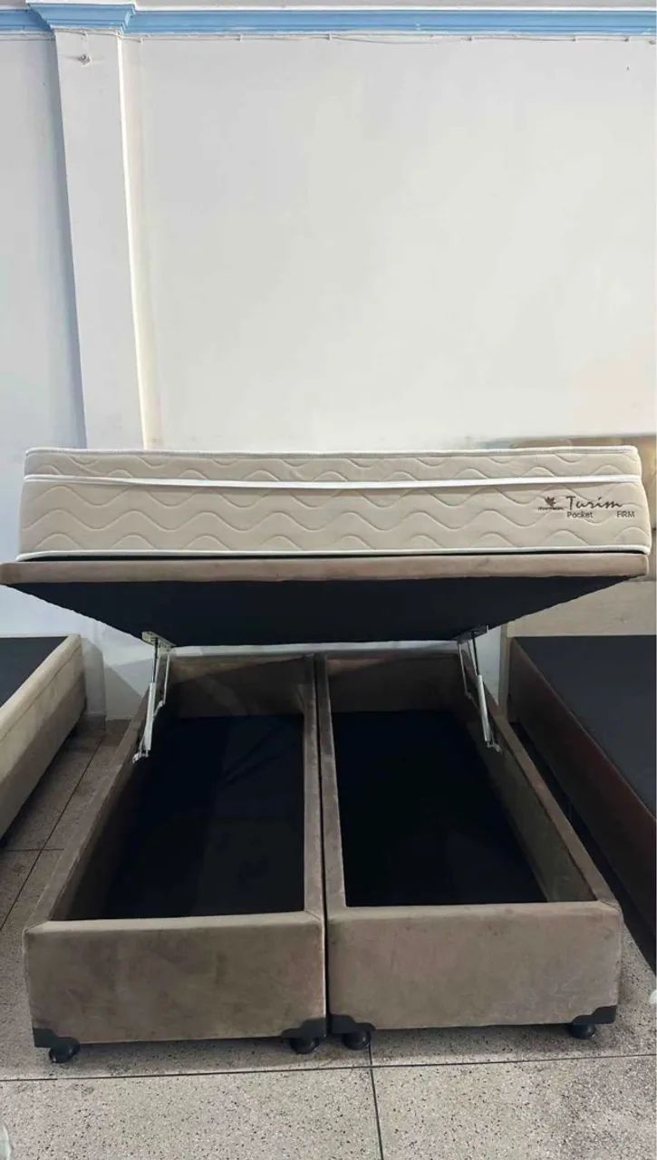 Box bau Queen varias cores