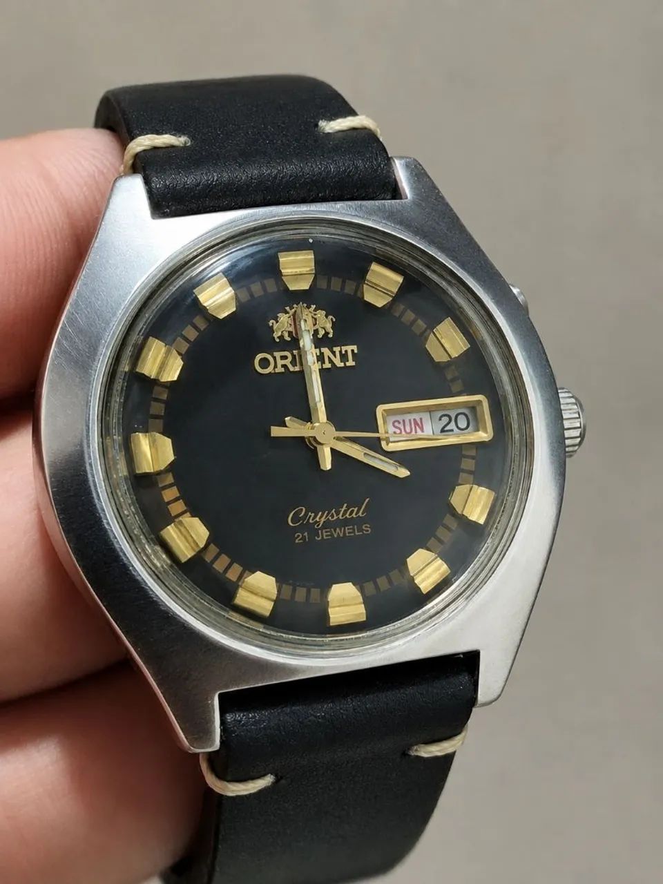 Relógio orient automático vintage 
