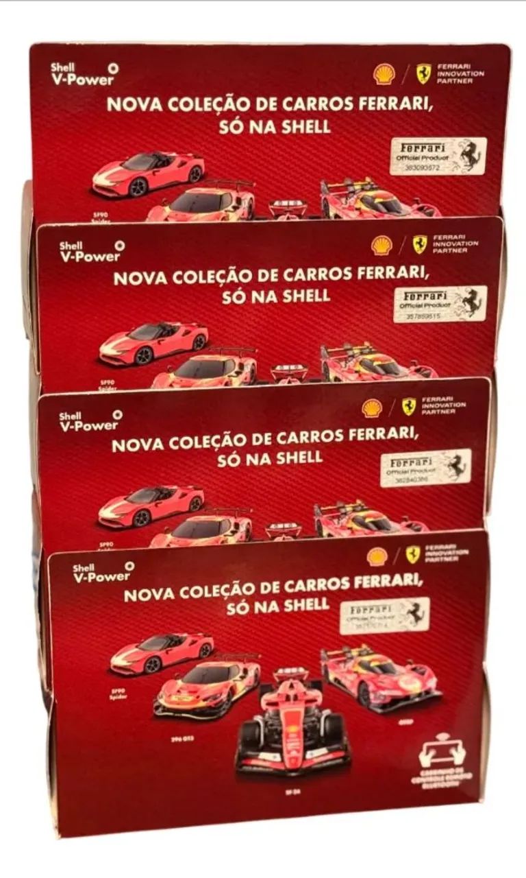Coleção de Ferrari shell 4 carros  - Foto 2