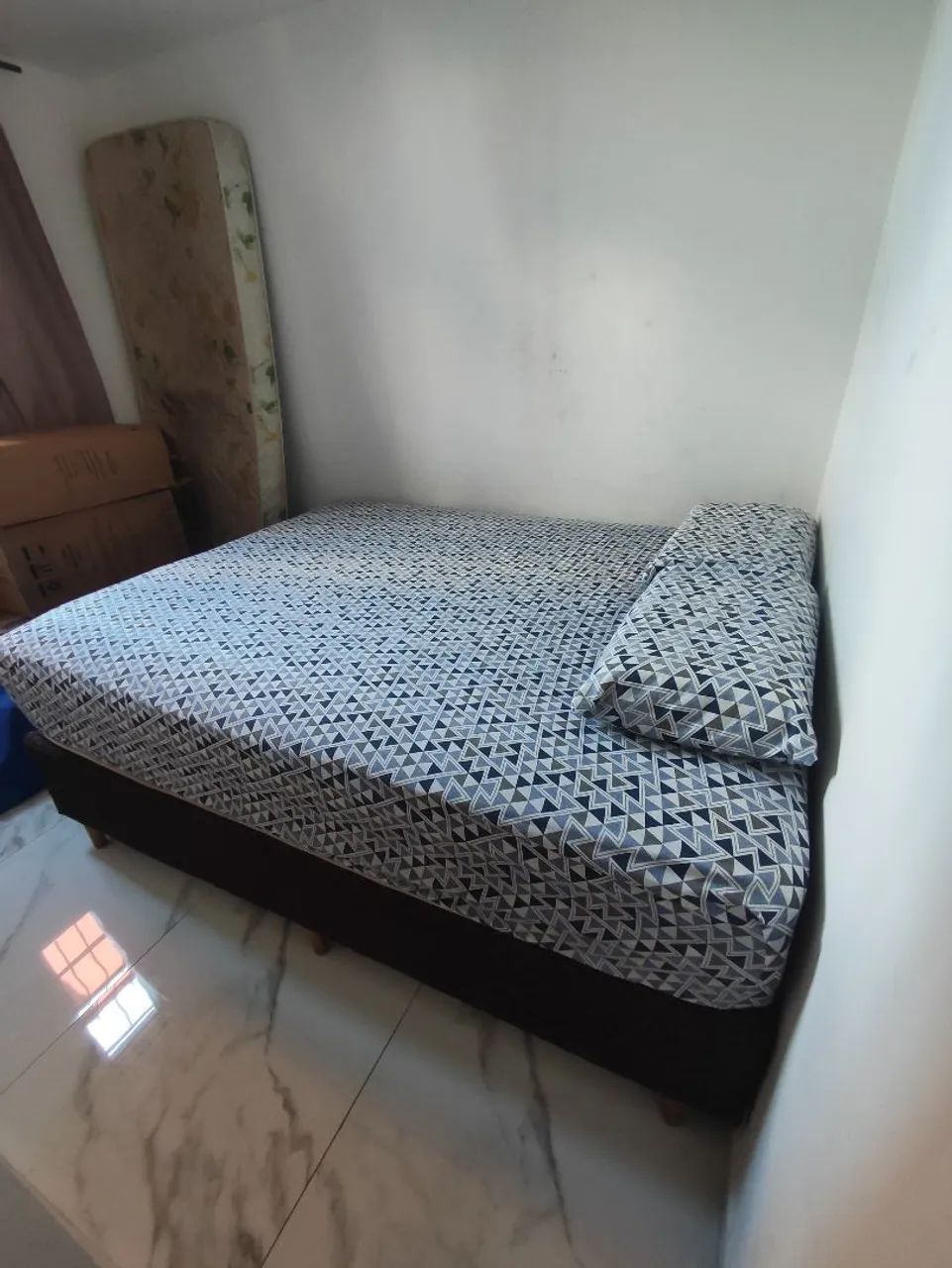 Cama box Queen size Umaflex (box + colchão) - Foto 2