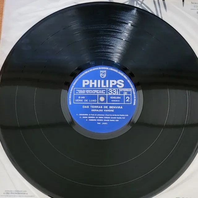 Lp Geraldo Vandré Das Terras De Benvirá 1973 Philips Vg+ - Foto 3