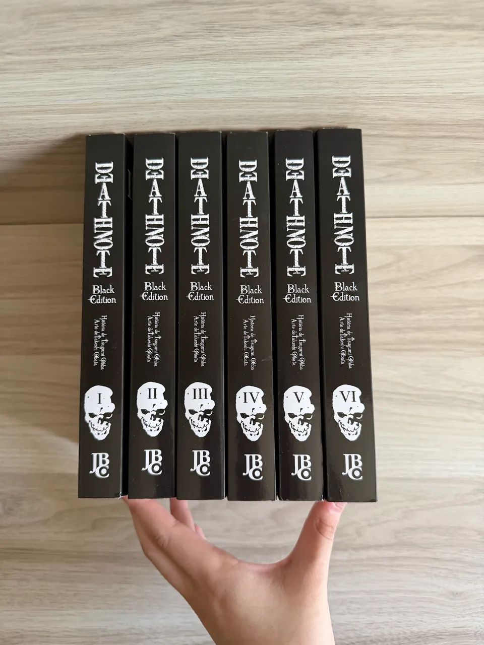 Mangás death note black edition jbc