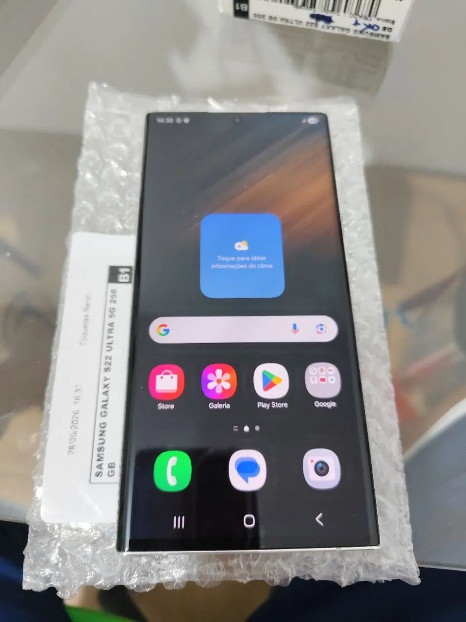 Samsung s22 ultra 5g 256gb impecável 