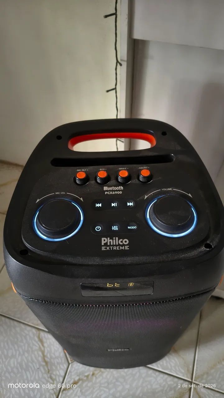 caixa de som Philco 1200w - Foto 4