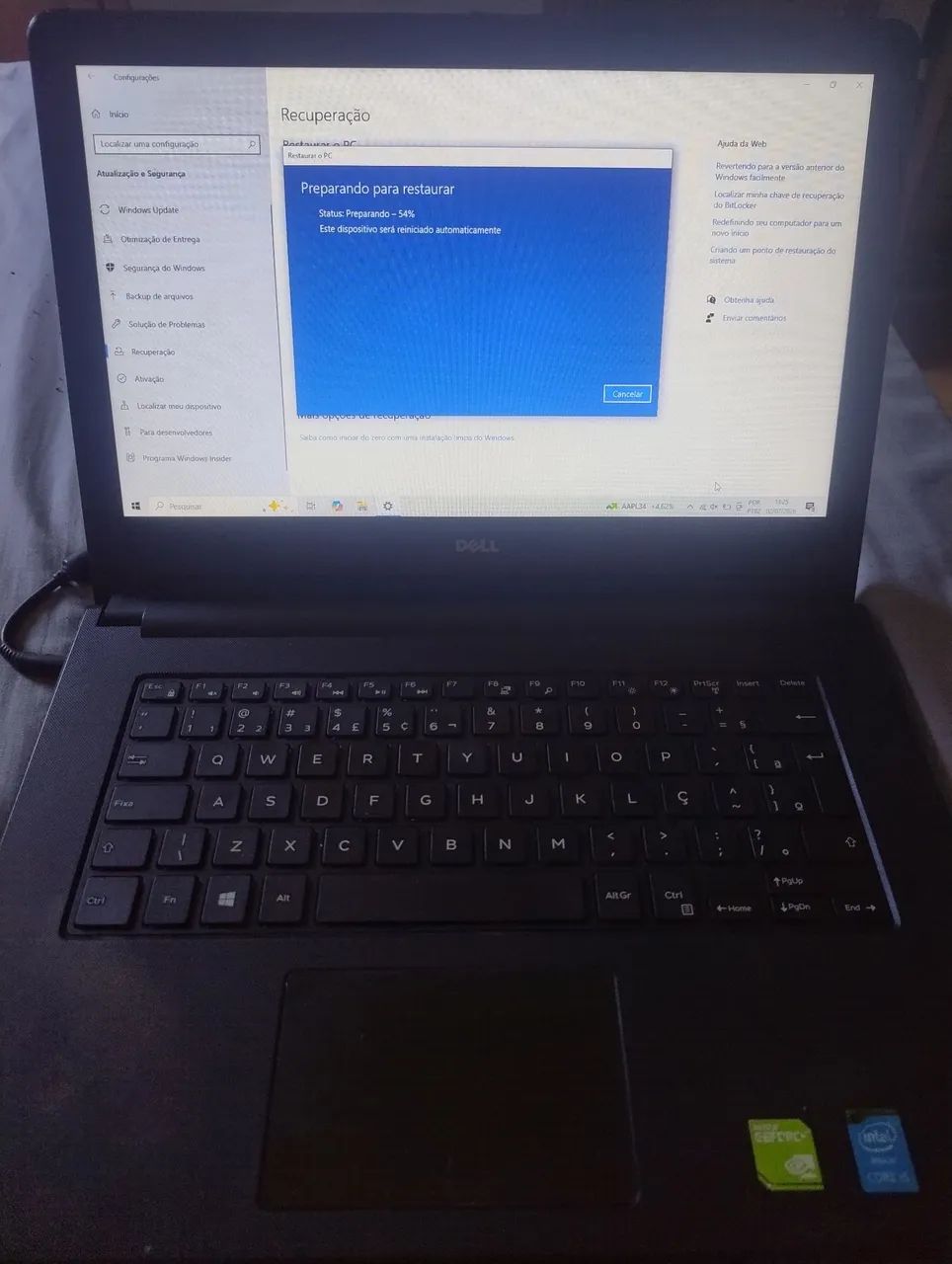 Notebook Dell Inspiron 5458 | Intel Core i5 | 8GB RAM | NVIDIA GeForce 920M