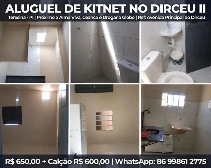 *ALUGUEL DE KITNET NO DIRCEU II*