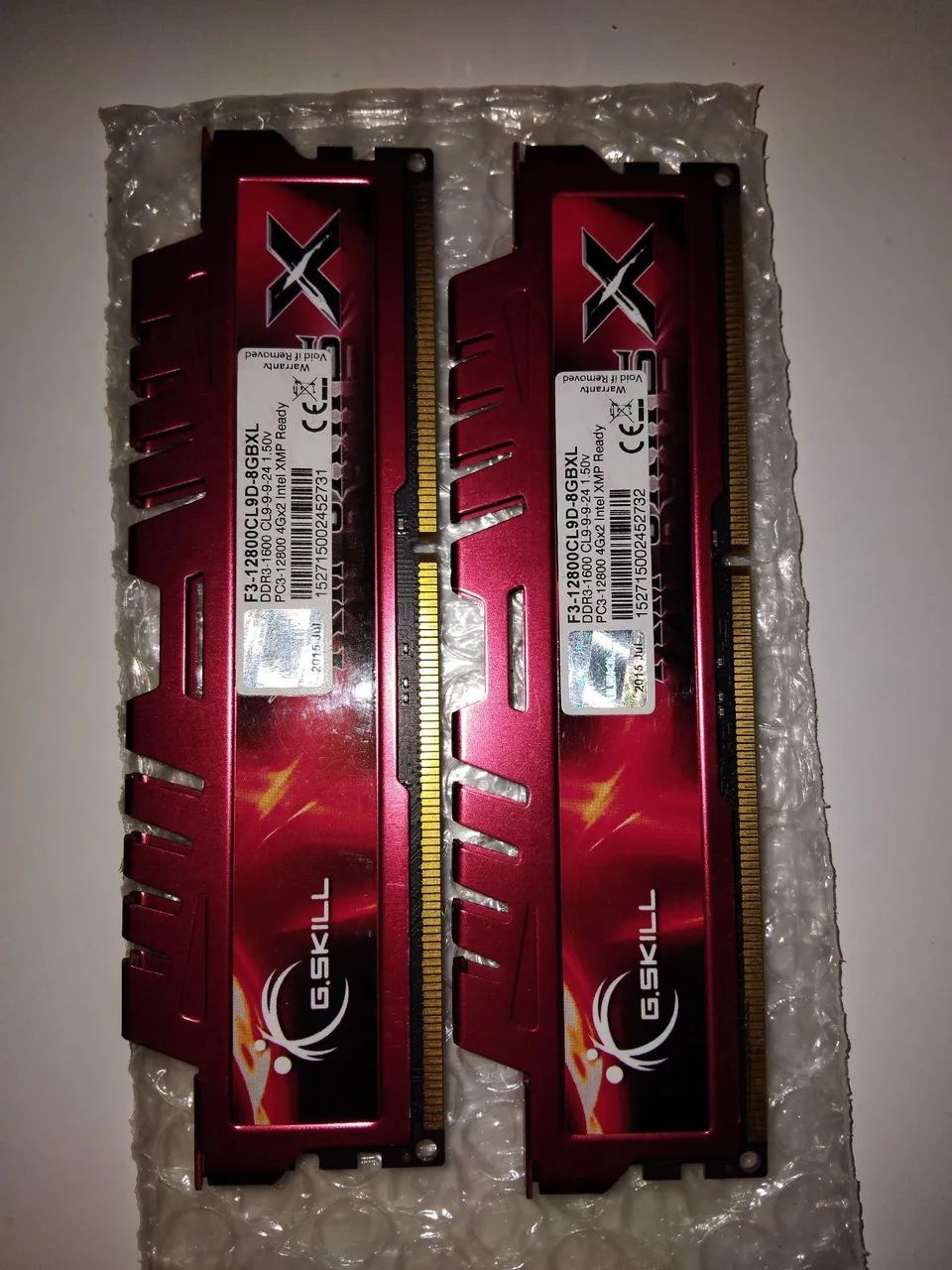 Memoria Ripjaws G.skill 4gb Ddr3 Pc3 12800